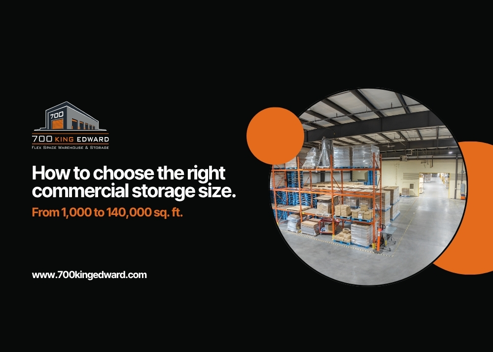 How to choose the right commercial storage size. From 1,000 to 140,000 sq. ft.