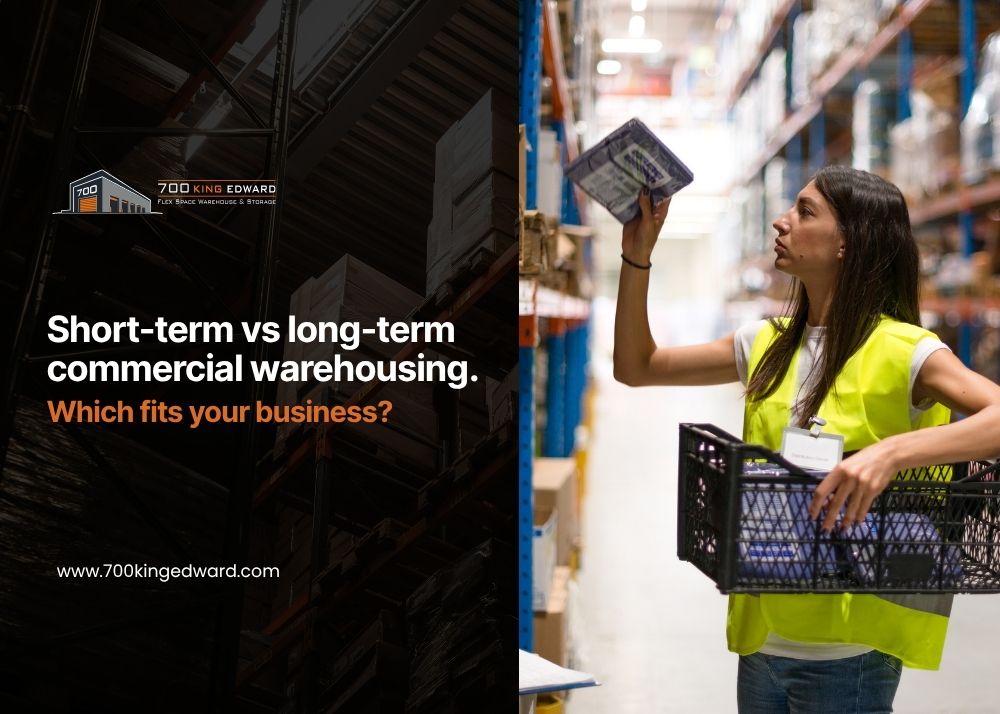 Short-term vs. long-term commercial warehousing. Which fits your business?